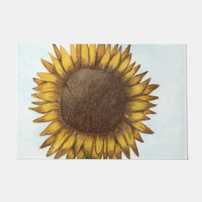 Felpudo Bonito Sunflower (Anverso)