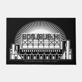 Felpudo Bonjour, HI Door Mat