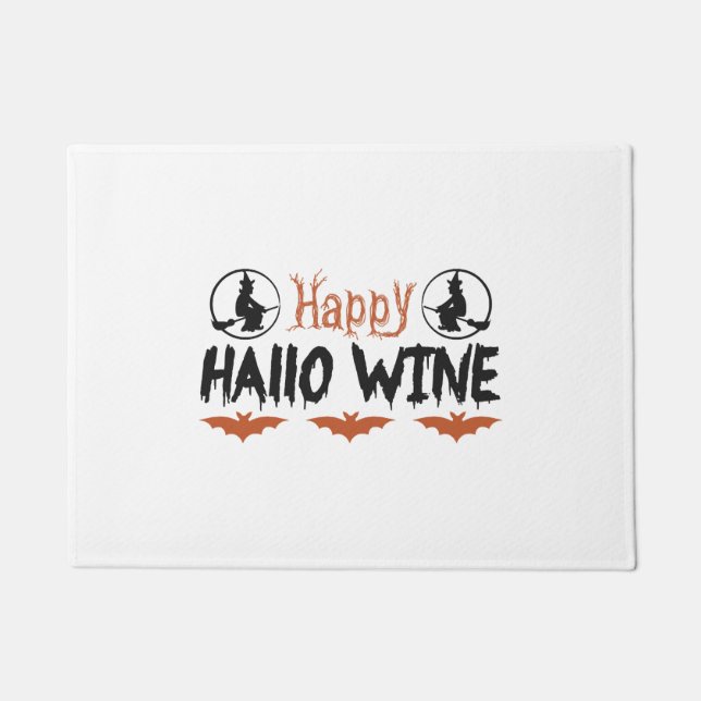 Felpudo boo de halloween (Anverso)