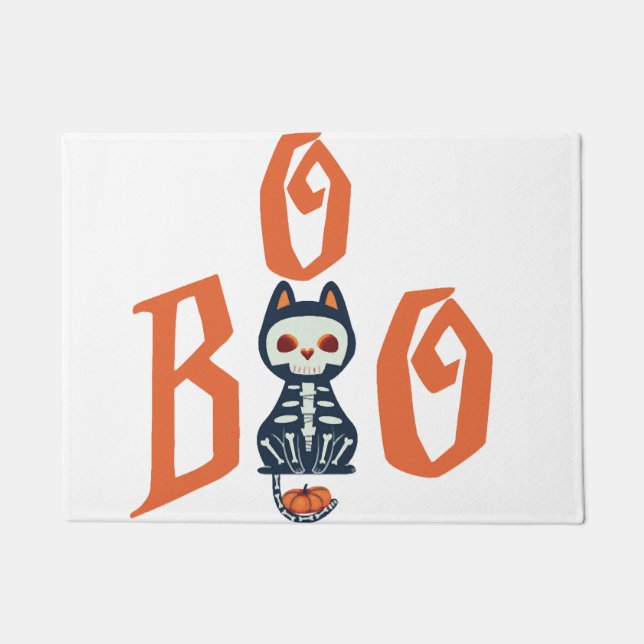 Felpudo Boo Halloween (Anverso)