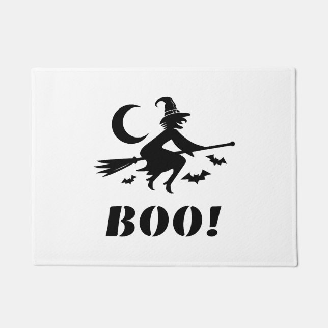 Felpudo boo Halloween (Anverso)