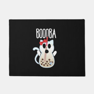 Felpudo Boooba Kawaii Boba Bebe Tea Cat Lover Halloween G