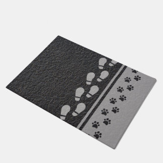 Felpudo Bootprint y Doormat de las patas