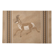 Borde marrón del noroeste de Pronghorn corriendo A
