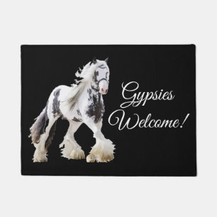 Felpudo Borrador de caballos Gypsy Mare Stallion