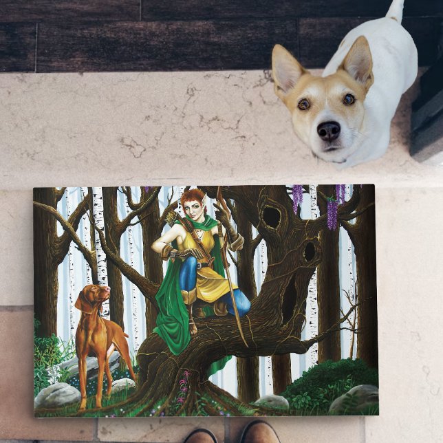 Felpudo Bosque de elfo de perro de Vizsla (Subido por el creador)