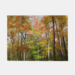 Felpudo Bosque de Otoño II Fotografía de paisaje otoñal