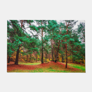 Felpudo Bosque mixto de otoño