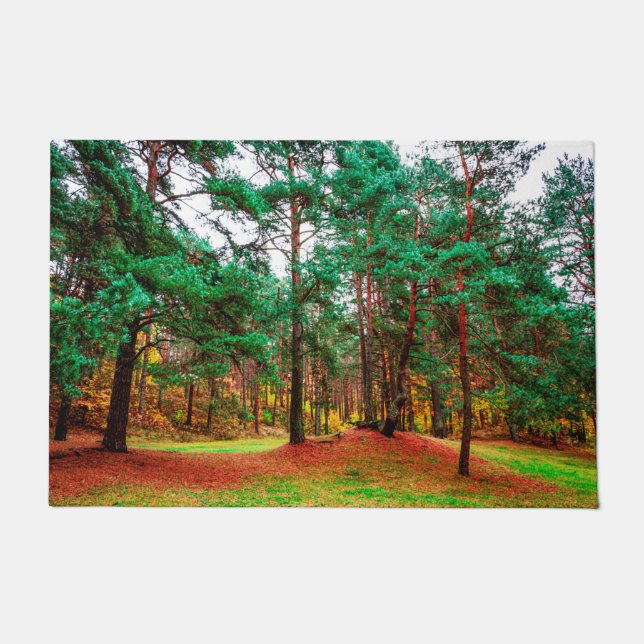 Felpudo Bosque mixto de otoño (Anverso)