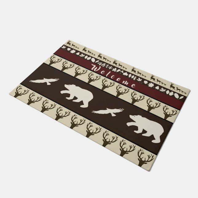 Felpudo Bosques de otoño (Angular)