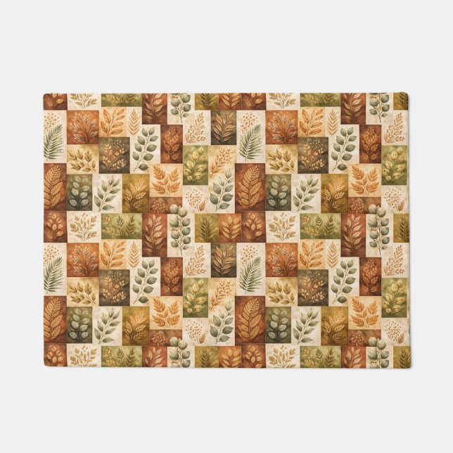 Felpudo Botanical Blocks (Anverso)