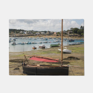 Felpudo Botes pequeños el | Ploumanac'H, Francia