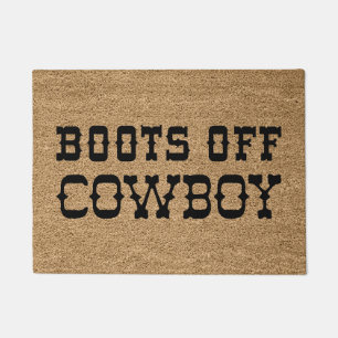 Felpudo Bots Off Cowboy