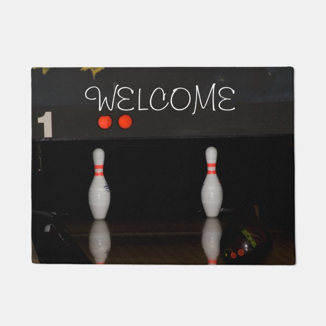Felpudo Bowling Doormat (Anverso)