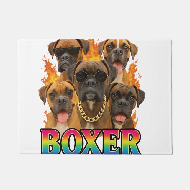 Felpudo Boxeador  (Anverso)