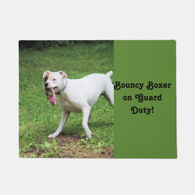 Felpudo Boxeador (Anverso)