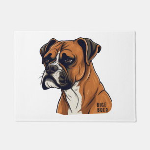 Felpudo Boxer Bark Diseña diseños gráficos punquíticos