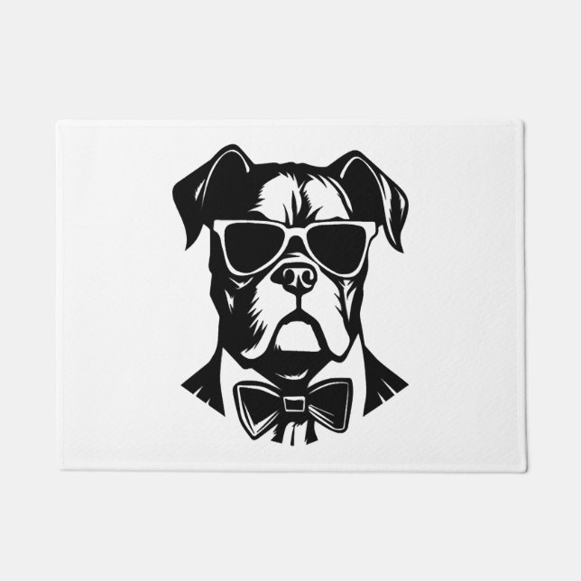 Felpudo Boxer Dog (Anverso)
