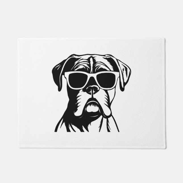 Felpudo Boxer Dog (Anverso)