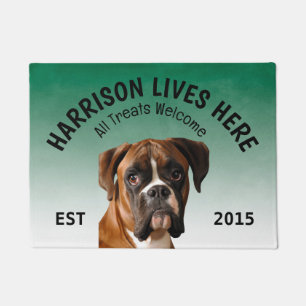 Felpudo Boxer Personalizado Doormat Perro Perro