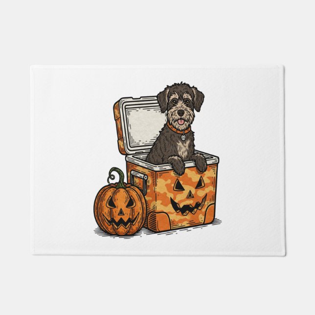 Felpudo Boykin Spaniel Halloween (Anverso)