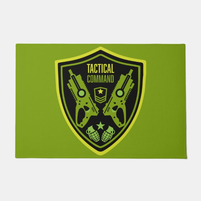 Felpudo Boys Toy Dart Gun Battle (Anverso)