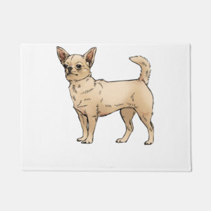Felpudo Brave Chihuahua Blue