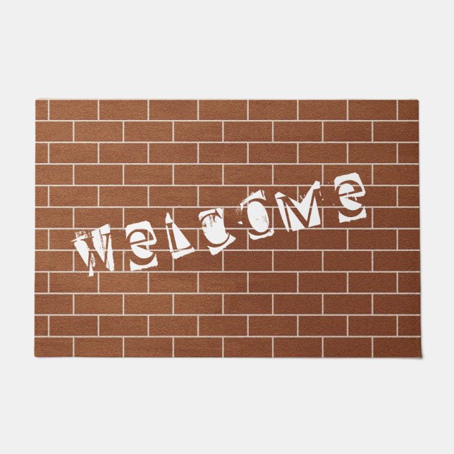 Felpudo Brick Wall Doormat (Anverso)