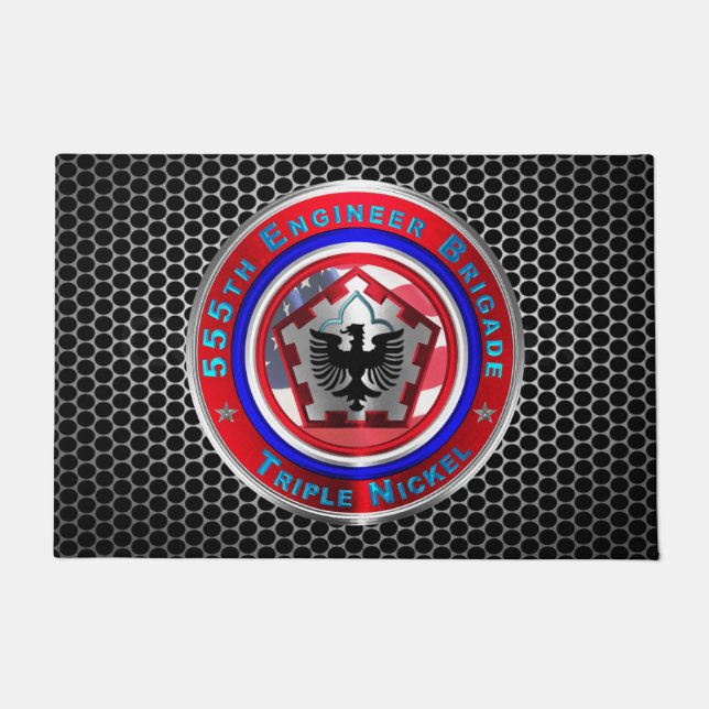 Felpudo Brigada de Ingenieros 555 (Anverso)