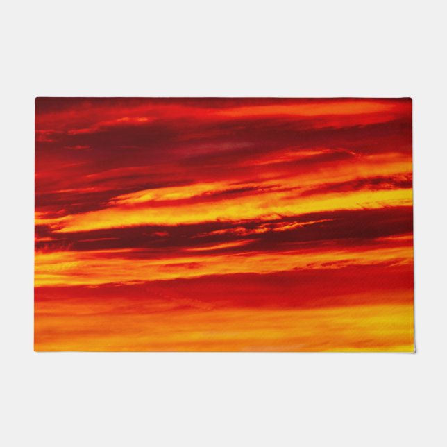 Felpudo Brillante Red Sunset (Anverso)