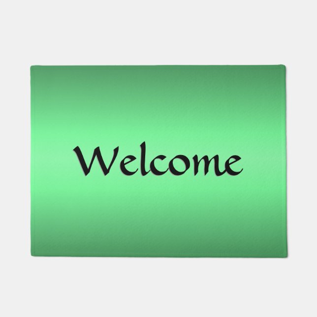 Felpudo Brillo verde (Anverso)