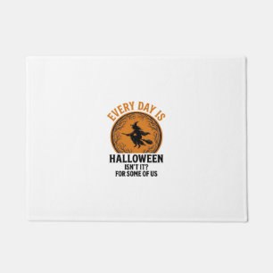 Felpudo Bruja de Halloween Todos los Días Es Halloween Div