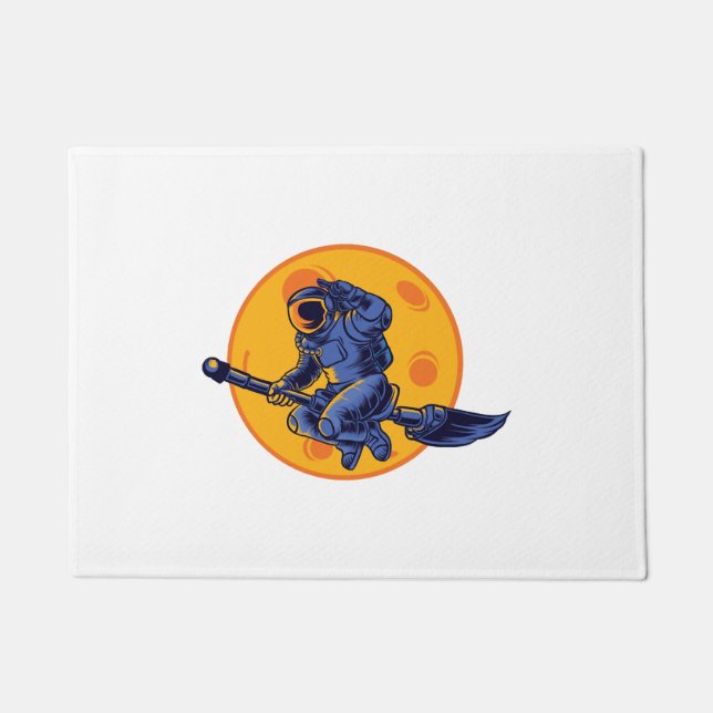 Felpudo Bruja espacial (Anverso)