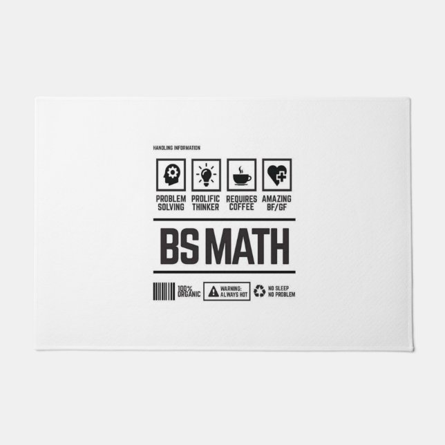 Felpudo bs math (Anverso)