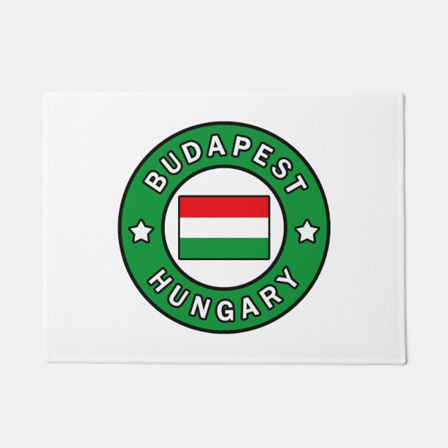 Felpudo Budapest Hungría (Anverso)