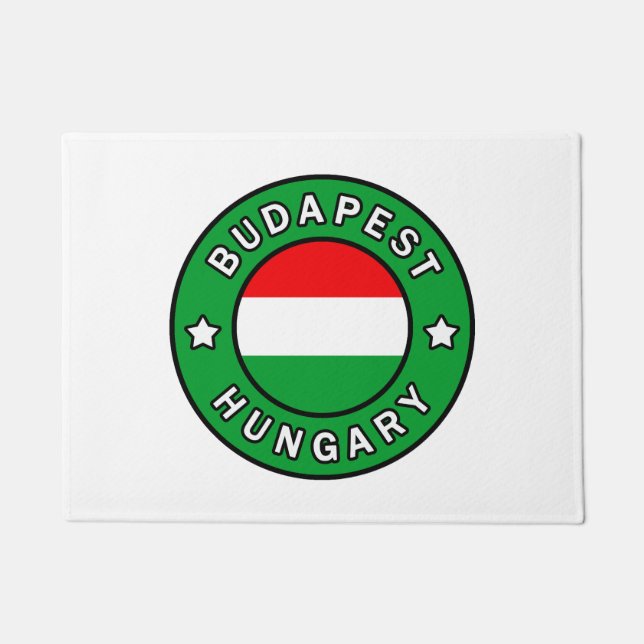 Felpudo Budapest Hungría (Anverso)