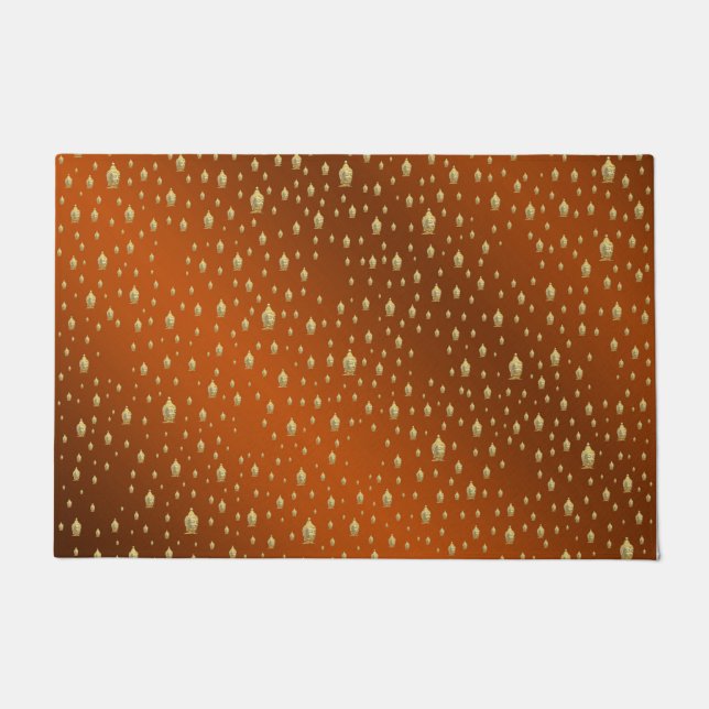 Felpudo buddha, religión, budismo, meditación, cultura, (Anverso)