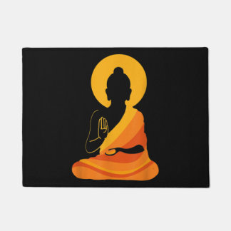 Felpudo Buddha YingYang Zen Yoga, Relájate, disfruta de la