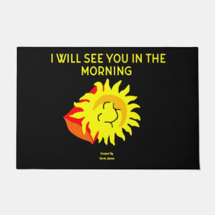 Felpudo Buenas noches Sun Door Mat