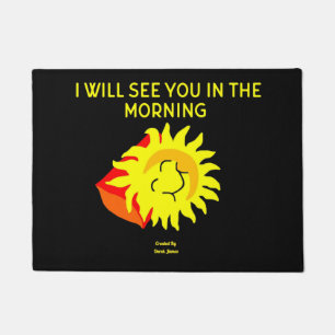 Felpudo Buenas noches Sun Door Mat
