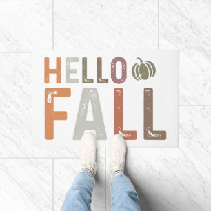 Felpudo Bueno, hola otoño