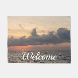 Felpudo Buenos días Folly Beach Welcome Doormat
