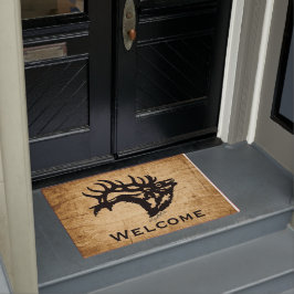 Felpudo Bugling Bull Elk