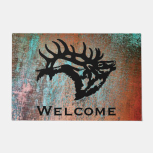 Felpudo Bugling Bull Elk