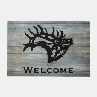 Felpudo Bugling Bull Elk
