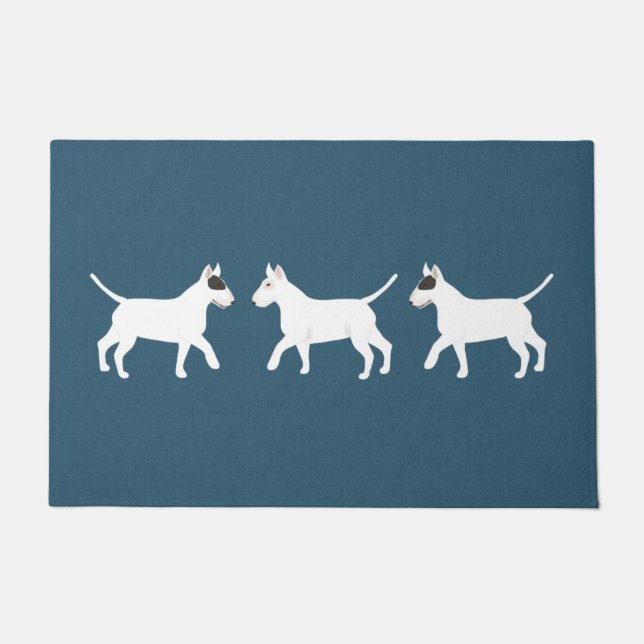 Felpudo Bull Terrier Doormat (Anverso)