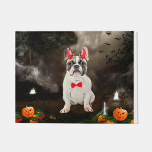 Felpudo Bulldog francés en Halloween