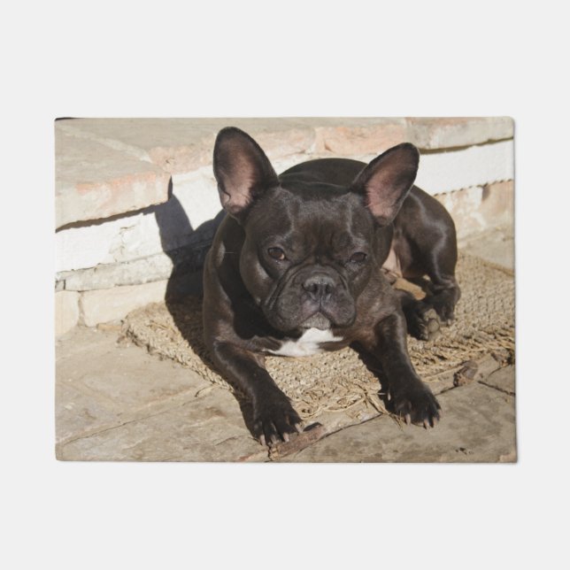 Felpudo Bulldog francés Grouchy (Anverso)
