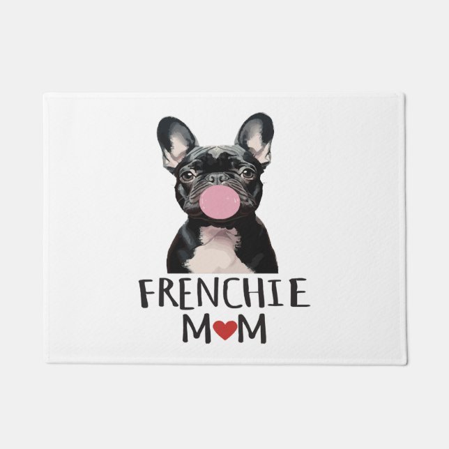 Felpudo Bulldog francés lindo (Anverso)