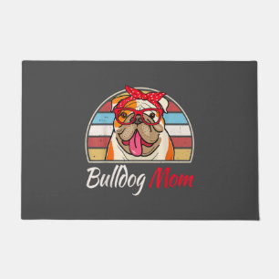 Felpudo Bulldog Mamá Bulldog Inglés Lover Regalos Mujeres